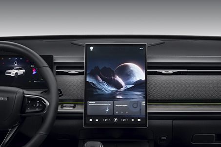 «Планшет» на передней панели