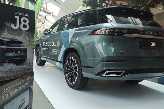 JAECOO J8 в ТРЦ Зеленопарк!